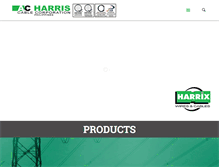 Tablet Screenshot of harrixwires.com